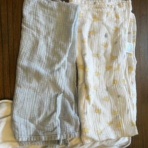 Muslin cloths/burp rag